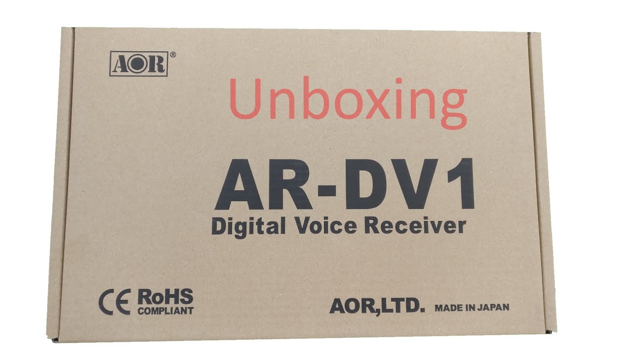 Unboxing aor DV1
