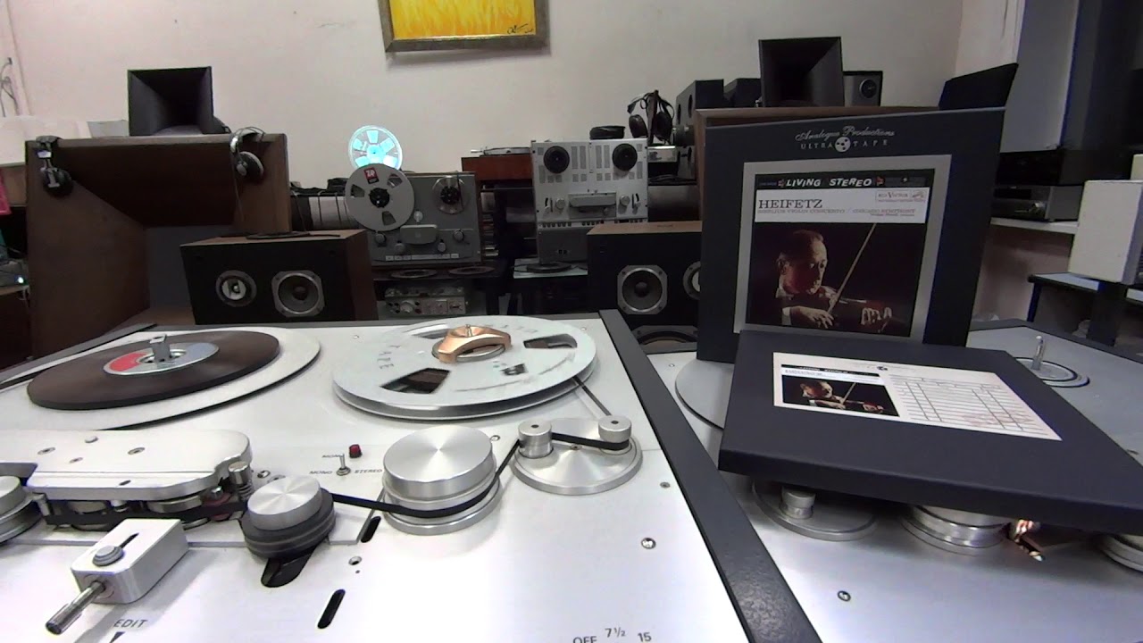 Heifetz, #AnalogueProductions tape release