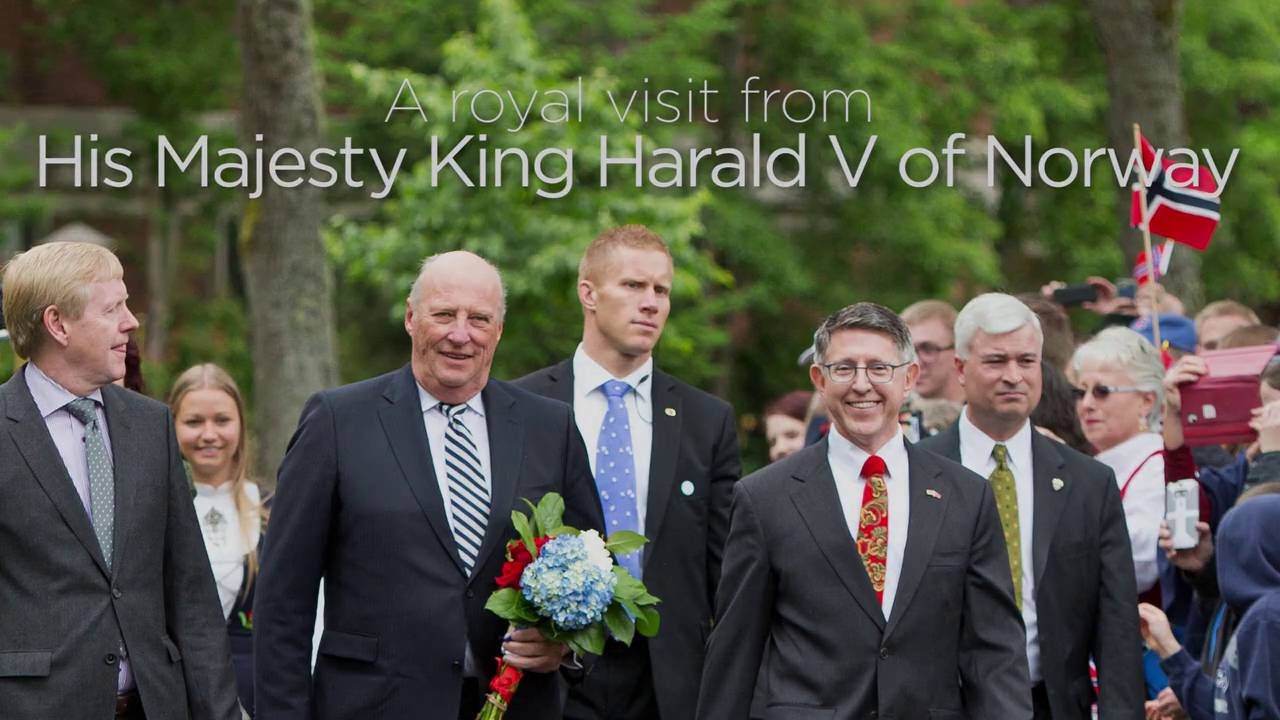 It’s not every day a king comes to Pacific Lutheran University