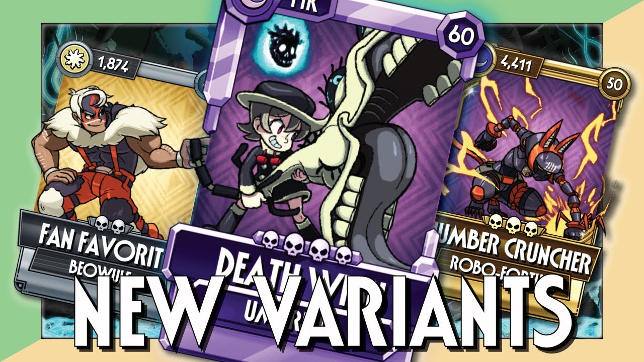 [Skullgirls Mobile] Variant Impressions: SKULLGIRL UMBRELLA!!