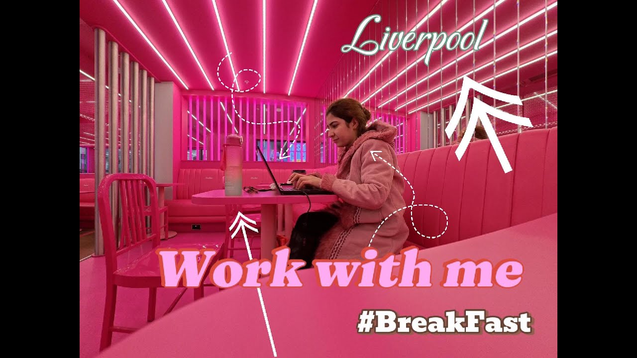 Study/Work with me in Liverpool🍽️ | Café Ambience & Focus