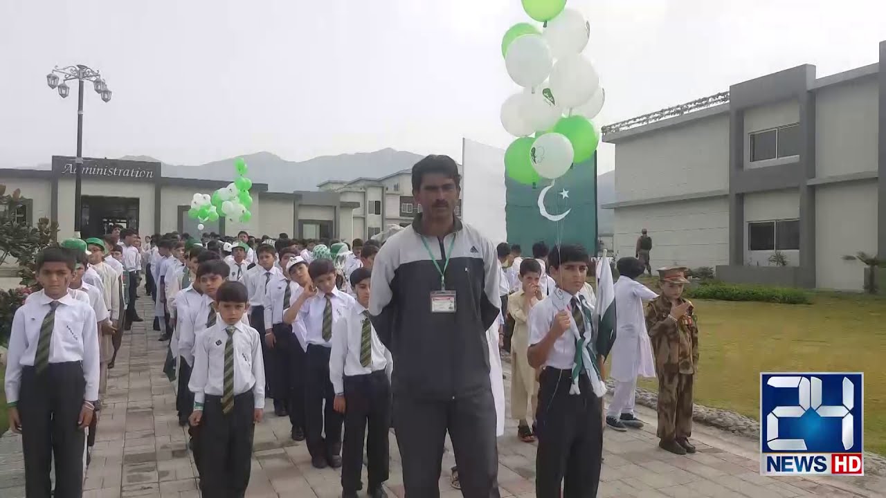 14 August Celebration ,Pak Army Public school swat