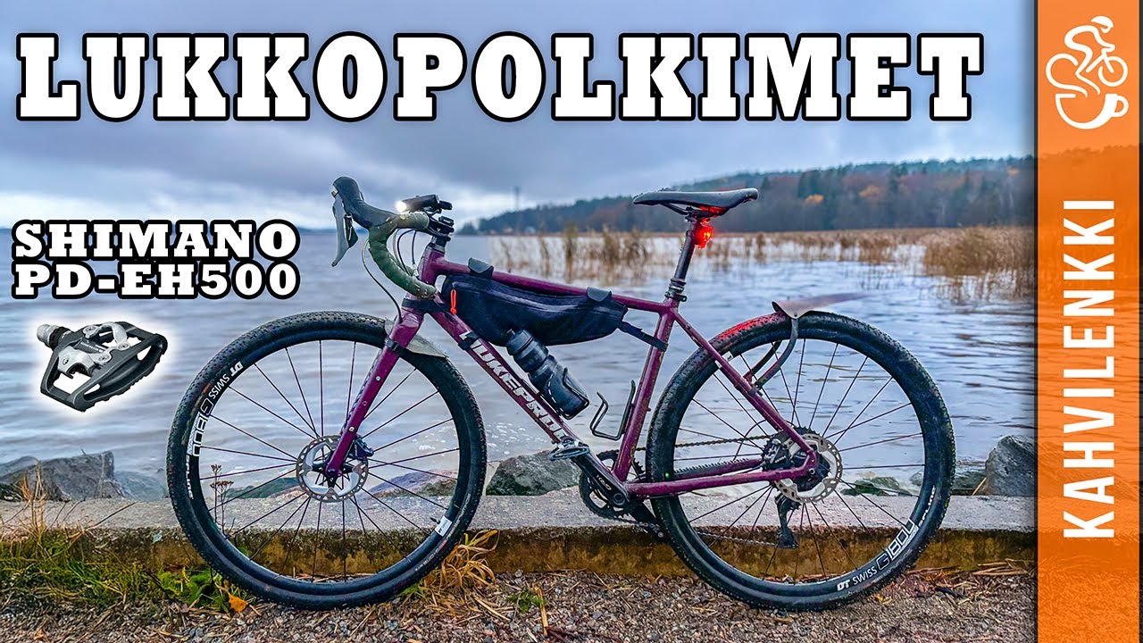 Hankin lukkopolkimet - vihdoin! | Pyöräillään meren rantaan eka testilenkki uusilla polkimilla.