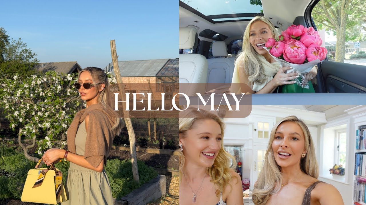 A Countryside Spring Vlog | what I wore, makeup routine & first BBQ with Leonora