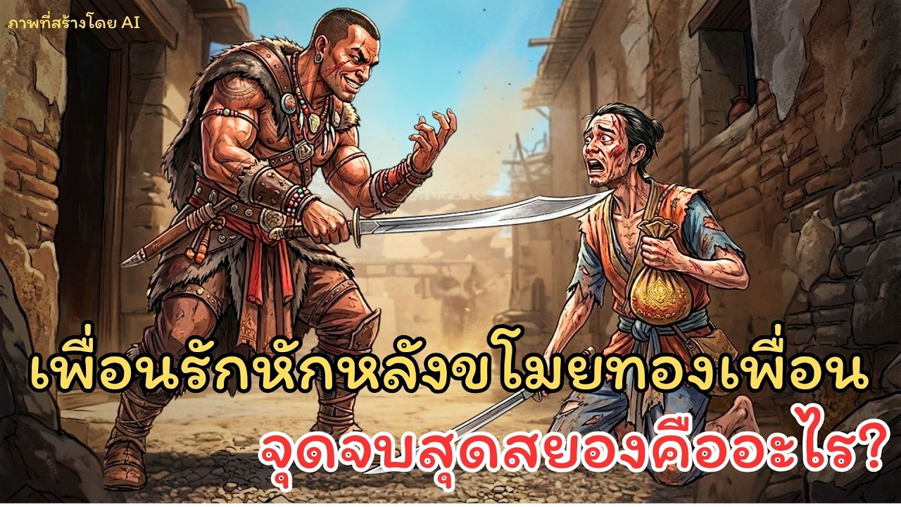 เพื่อนรักหักเหลี่ยม! ขโมยทองเพื่อนยามลำบาก สุดท้ายกรรมตามทันกลายเป็นศพกลางแดด