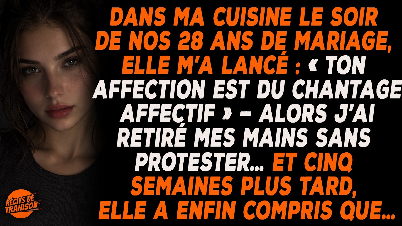 Le Jour De Nos 28 Ans De Mariage Ma Femme A Rejeté Mon Amour Et Mon Silence A Tout Changé
