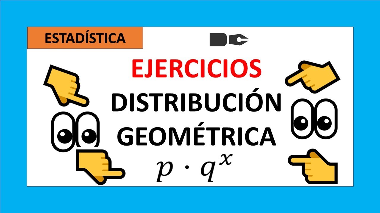 🔥EJERCICIOS DISTRIBUCIÓN GEOMÉTRICA🔥| VARIABLE DISCRETA |🔥🔥✨✨ FÁCIL Y RÁPIDO