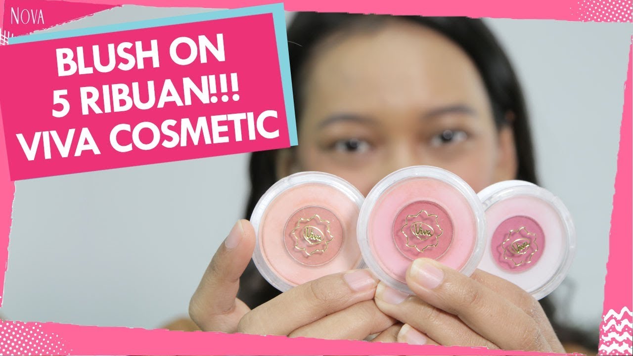 Nyobain Blush On Lima Ribuan! | Review Single Blush On Viva Cosmetics