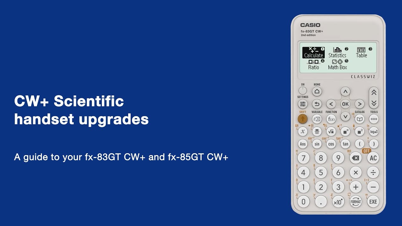 Обновления для fx-83GT CW+ и fx-85GT CW+