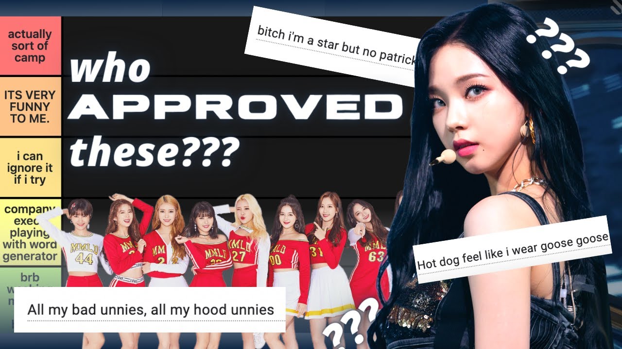 Tier Ranking the Worst Lyrics in K-POP