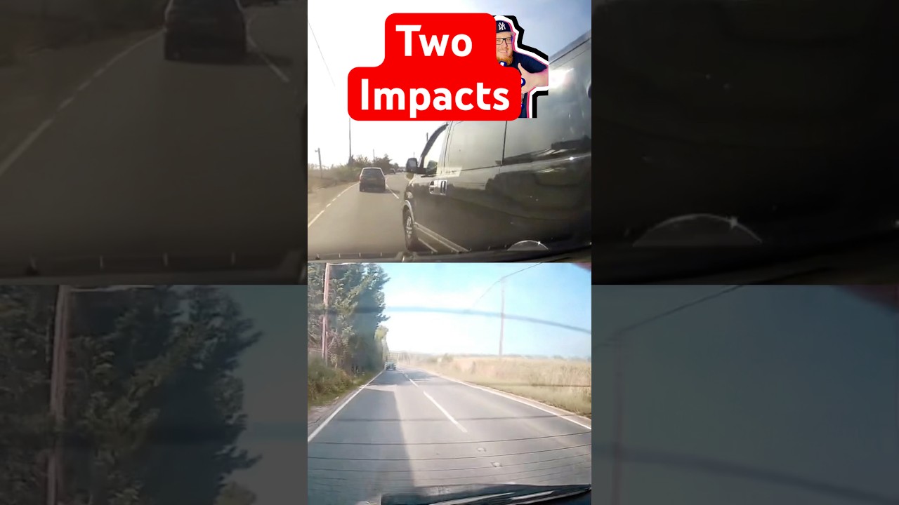 Overtaking & hit in rear collision caught on dashcam, jobber explains liability for both crashes.