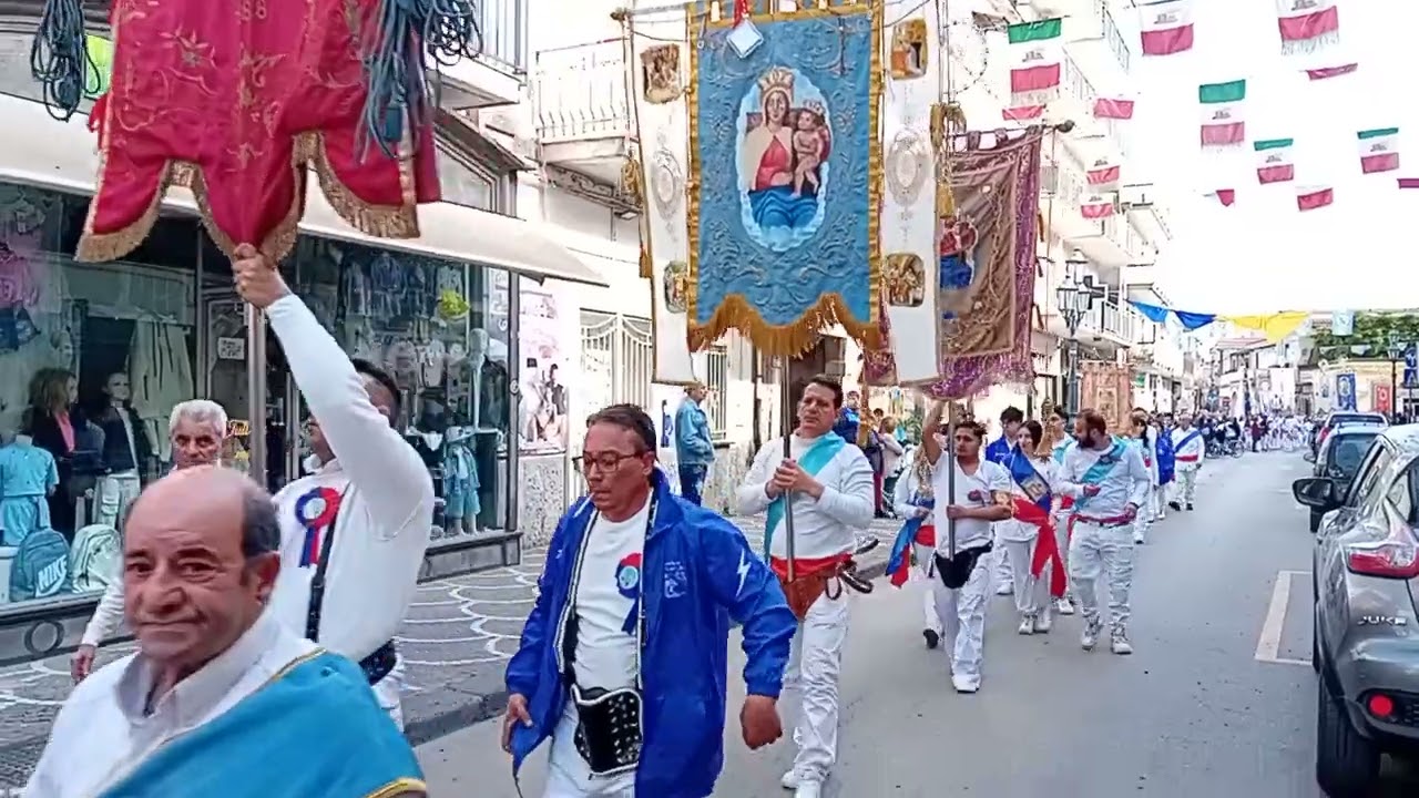 Fujenti MdA Squadra O' Pallere-Lunedì in Albis-Brusciano 21.4.2025-VideoIESUS-Antonio Castaldo