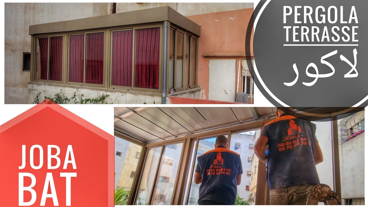 pergola terrasse , pergola aluminium  , pergola bioclimatique maroc , dalakit terrasse , ضالة كيت