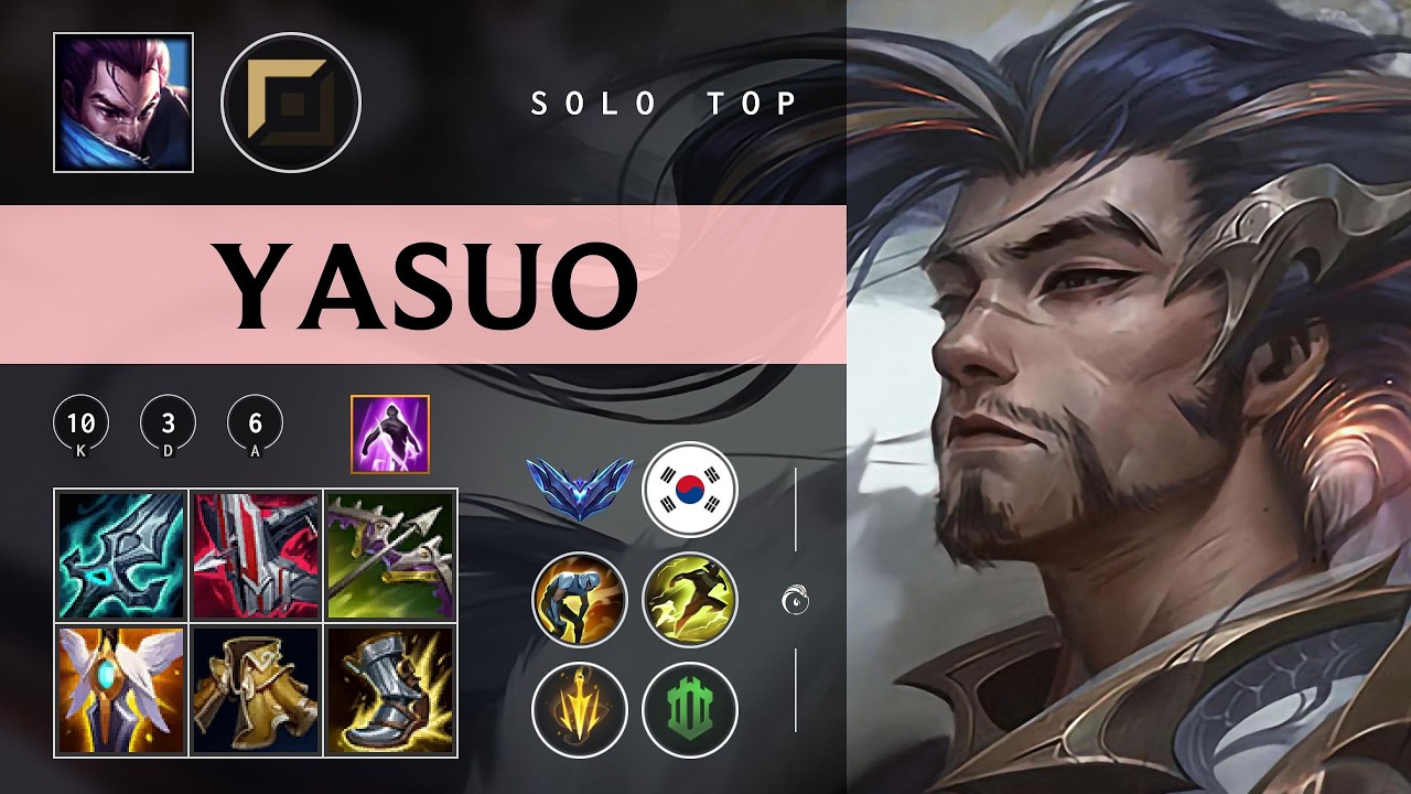 Yasuo Top vs Olaf - KR Diamond Patch 26.03