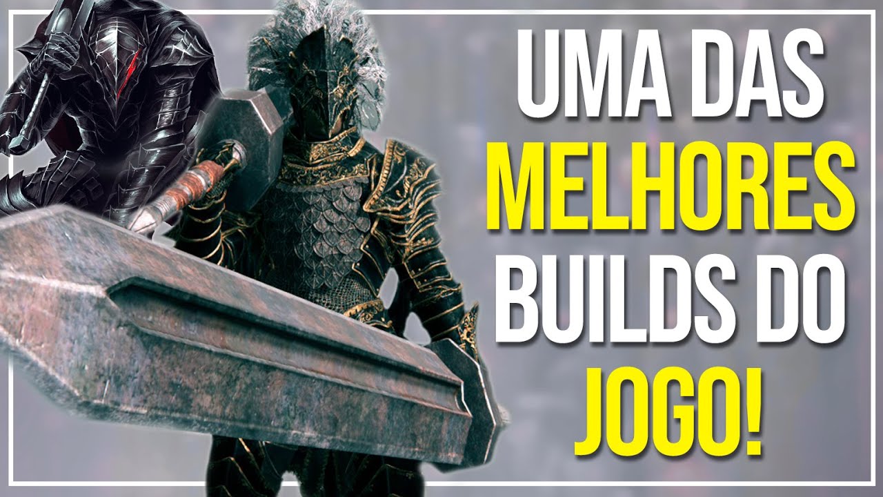 QUEBRANDO Elden Ring com essa BUILD INSANA de FORÇA, a BUILD do GUTS! Mate CHEFES em 2 HITS!