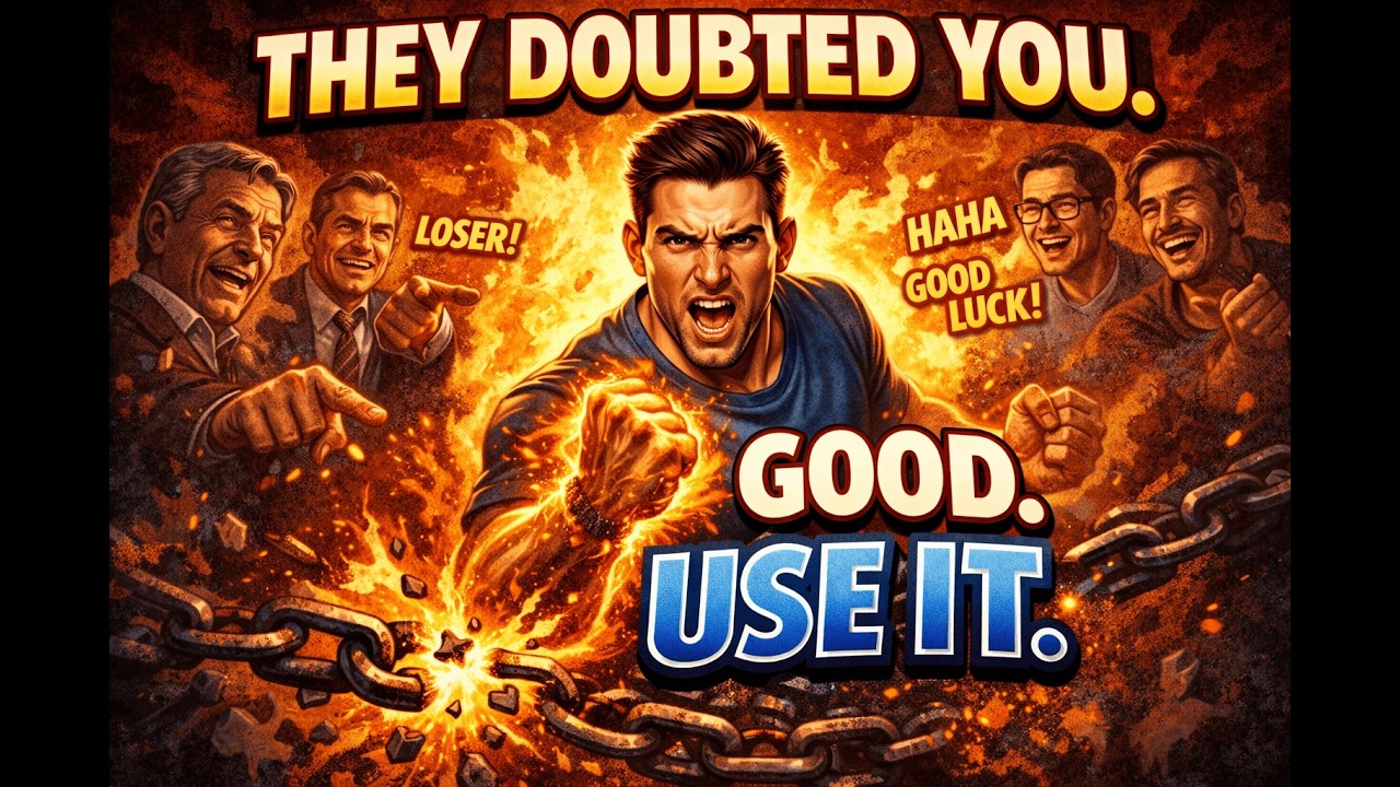 They Doubted You — Good. Now Prove Them Wrong
