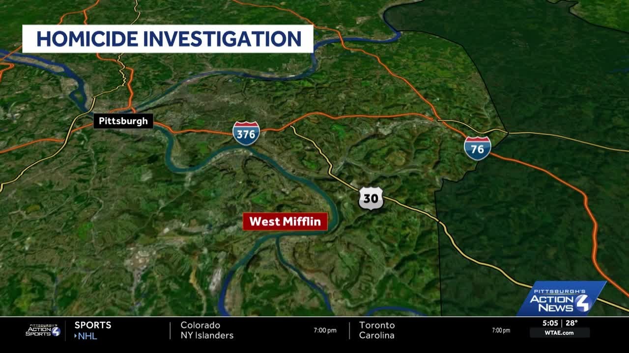 Homicide investigation in West Mifflin, Pennsylvania