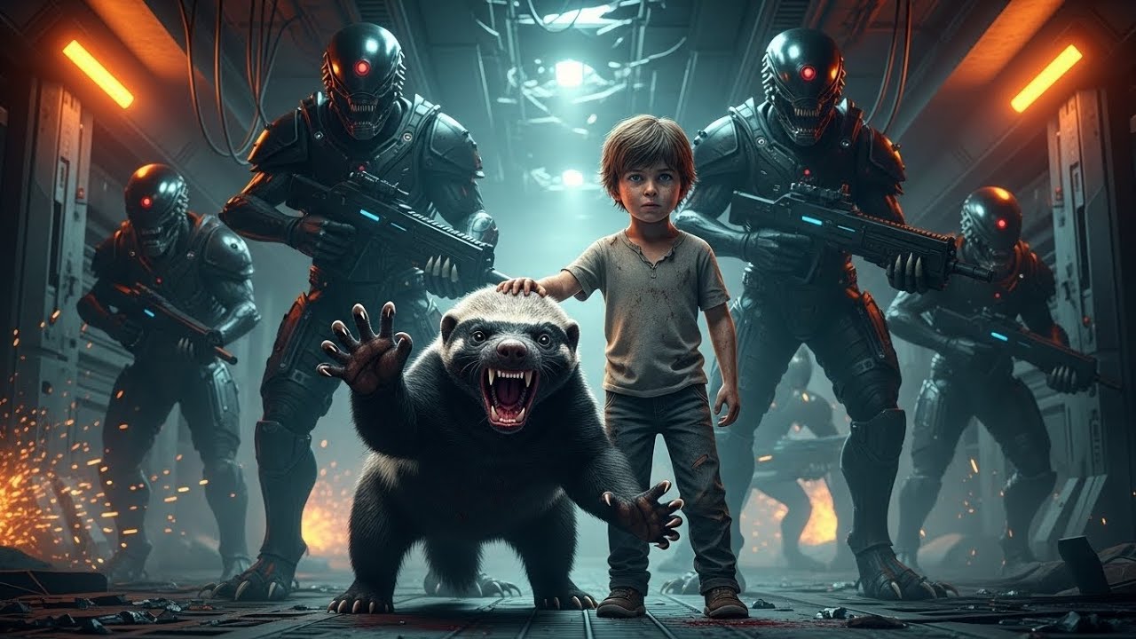 A Single Hug Changed the Battlefield—The Child and His Honey Badger Stunned the Predator Legions HFY