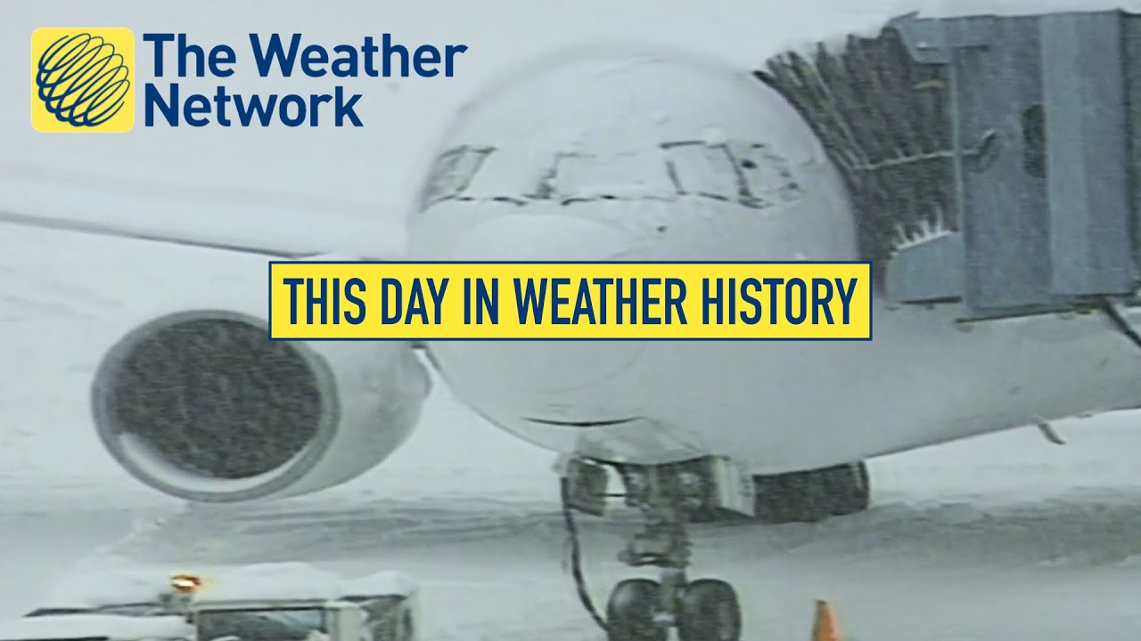 December 29th, 1996: "Storm of the Century" brings 40cm of snow to YVR