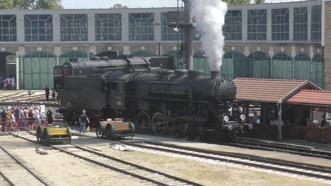2024.07.14. - 100 éves a 424-es gőzmozdony - Járműparádé a Vasúttörténeti Parkban
