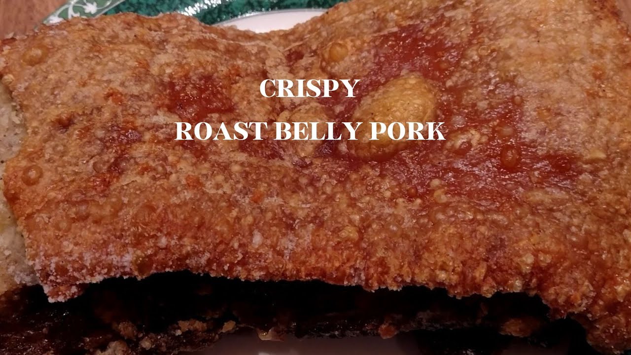 How to make super crispy ROAST BELLY PORK #shorts