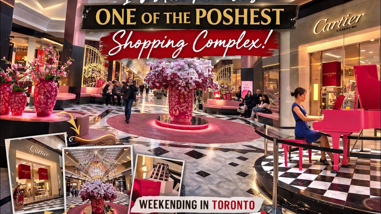 Toronto Ka One Of Poshest Shopping Complex 😨🧳🛍️ Hearts of Bayview🤯 Vlog 56