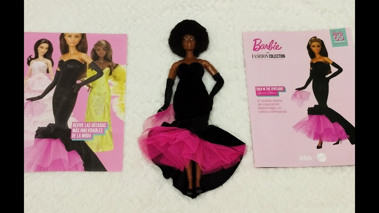 💖🎬 PREMIERE - Review of 2nd RBA Barbie Dress and Booklet The Fashion Collection 65th Anniversary!✨🎬💖