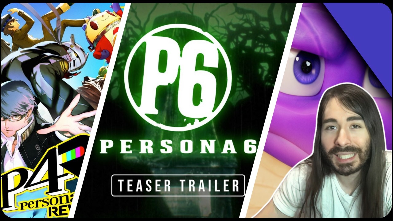 CHARLIE REACTS TO PERSONA 4 REVIVAL, PERSONA 6 & SPYRO