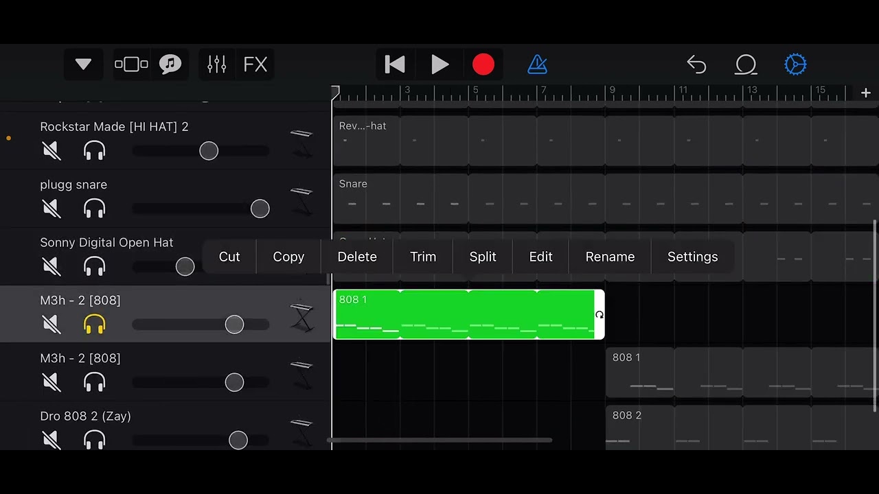 yeat - möney so big (instrumental remake) [garageband ios]