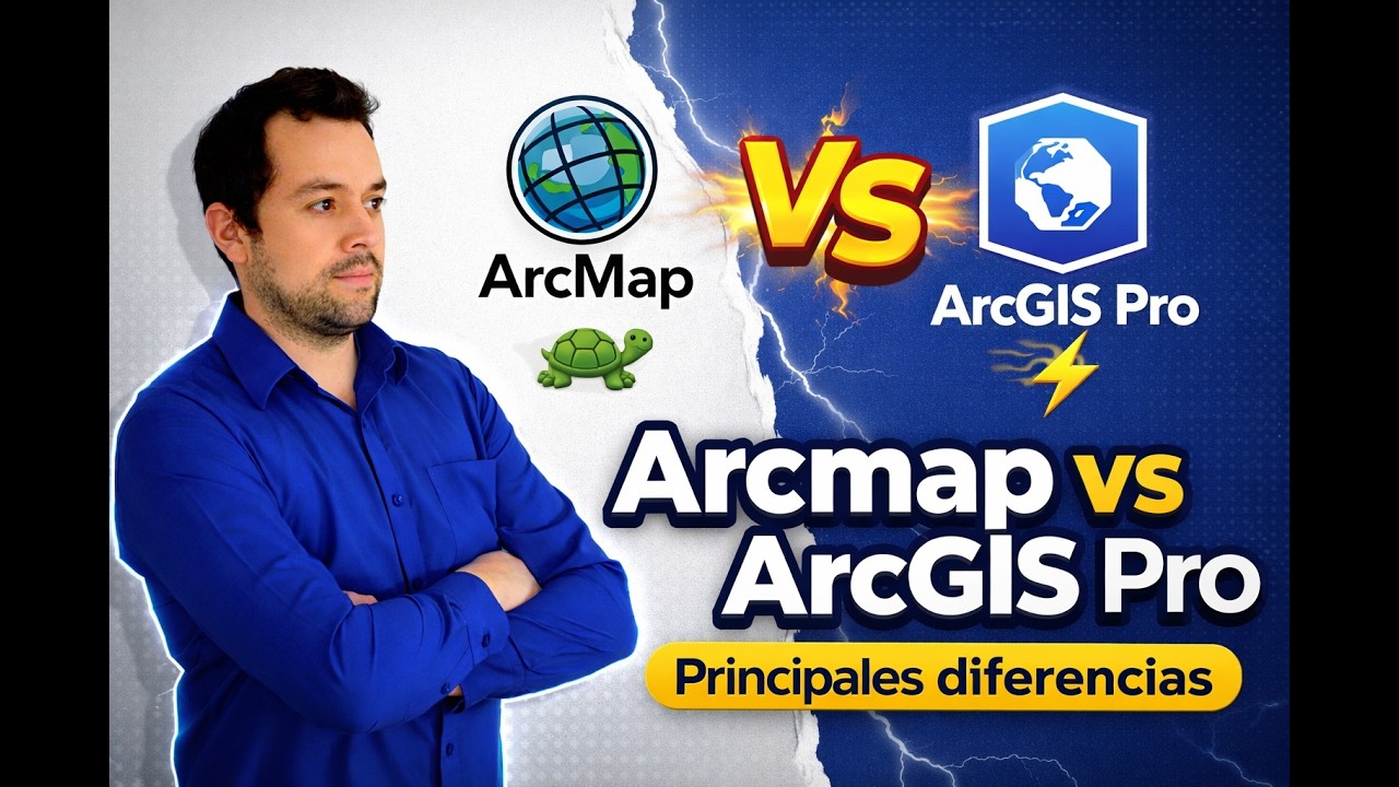 Arcmap vs ArcGIS pro las principales diferencias