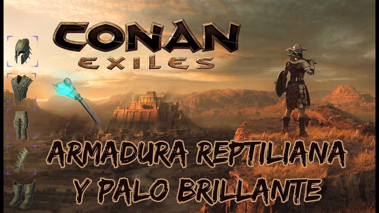 ARMADURA REPTILIANA || REMANENTE ABISAL || CONAN EXILES OFICIAL SERVER 1111 || JCM