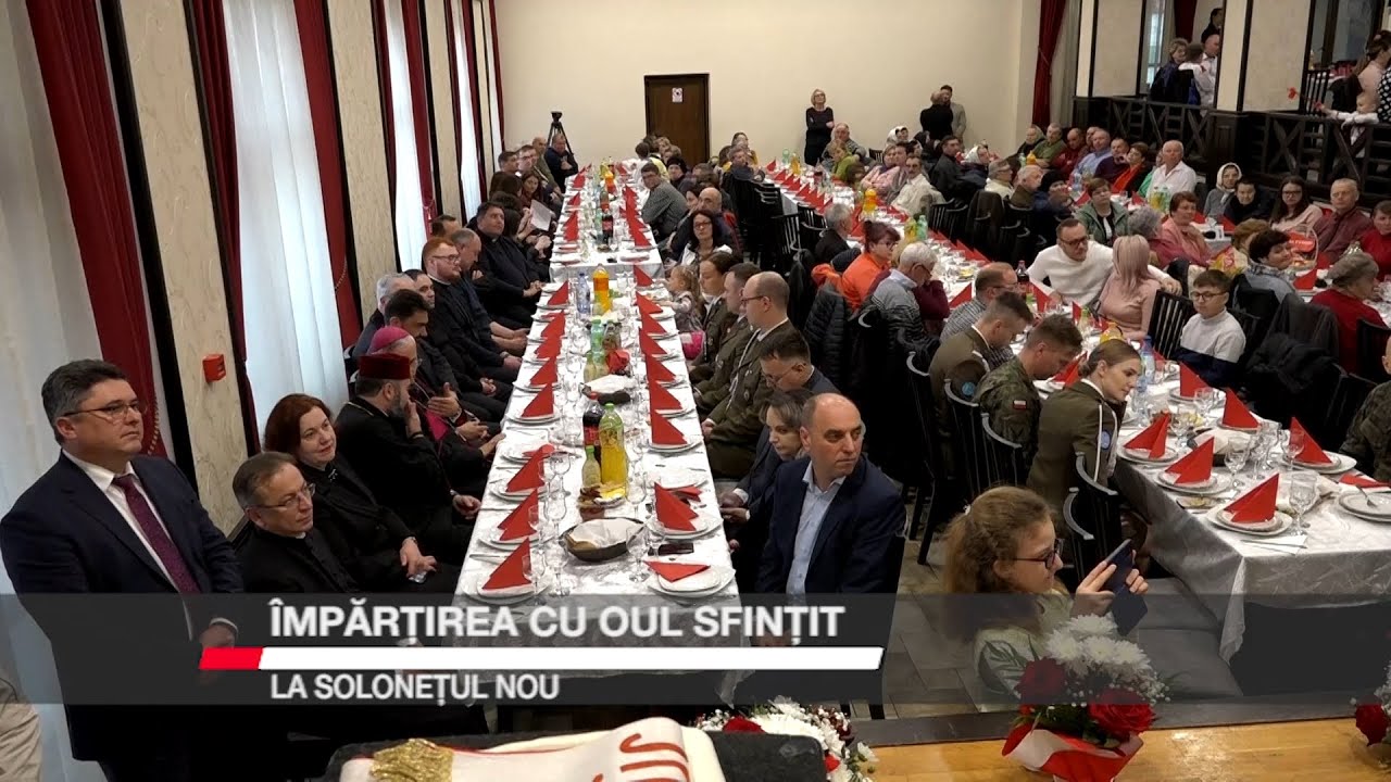 Împărțirea cu oul sfințit la Solonețu Nou