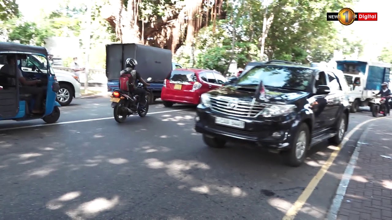 SJB protest against 20A - Motorcade to Parliament