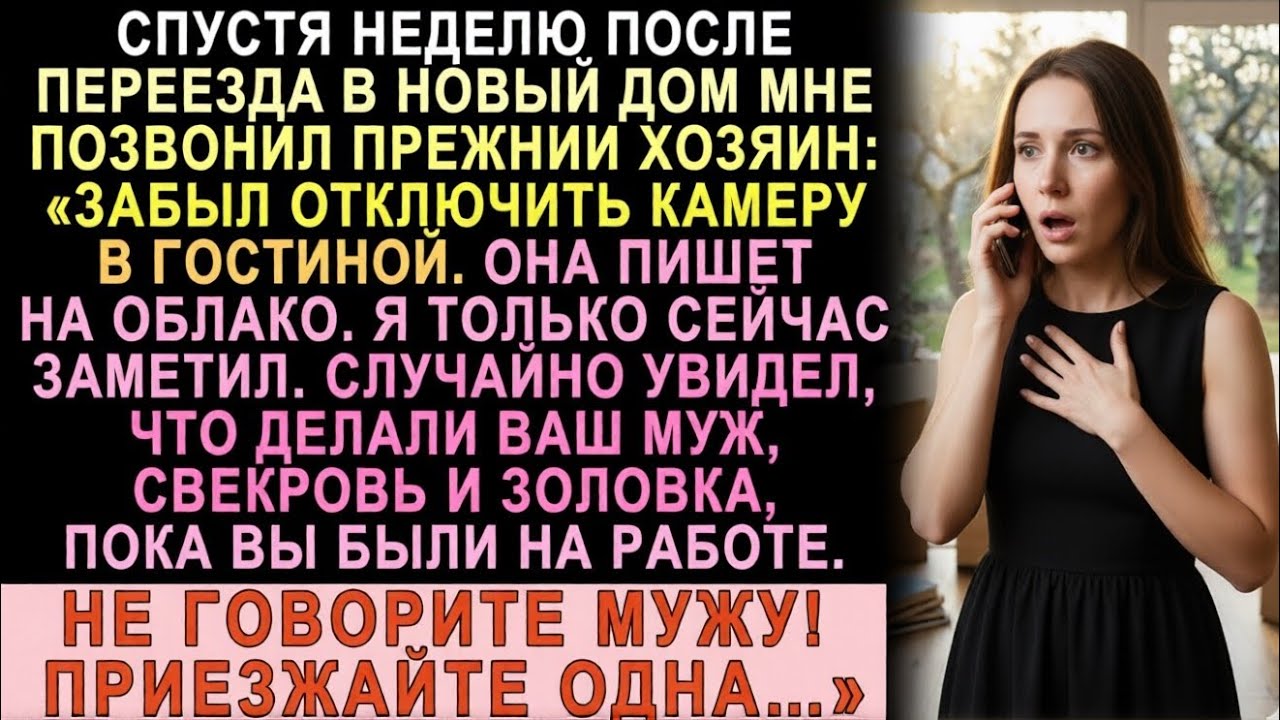 После переезда раздался звонок от бывшего хозяина: «Мужу ни слова Приезжайте — вы должны это увидеть
