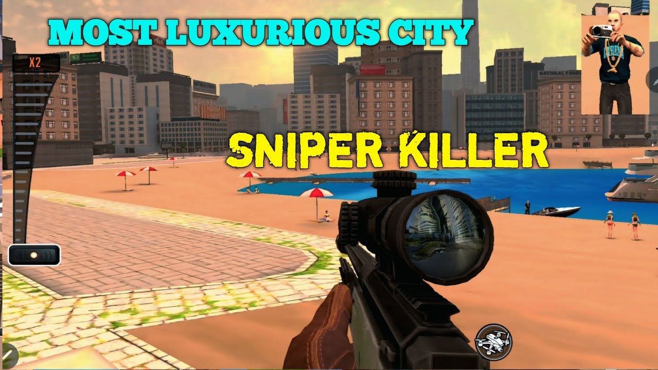 Most luxurious city sniper killer #viral #trending #gaming #sniper3d 
