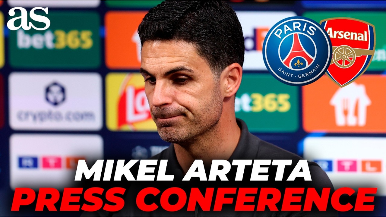 ARTETA press conference after CHAMPIONS FINAL loss vs PSG | PSG 1 (4) - ARSENAL 1 (3)