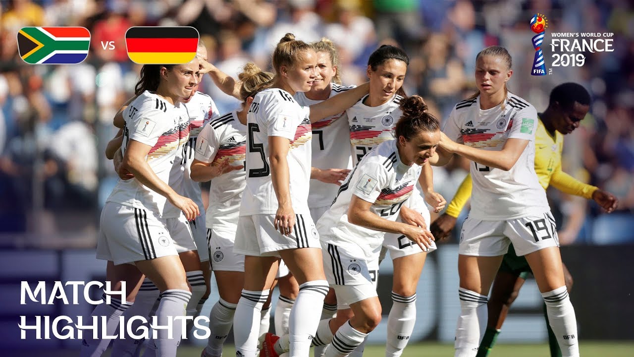 South Africa v Germany | FIFA Women’s World Cup France 2019 | Match Highlights
