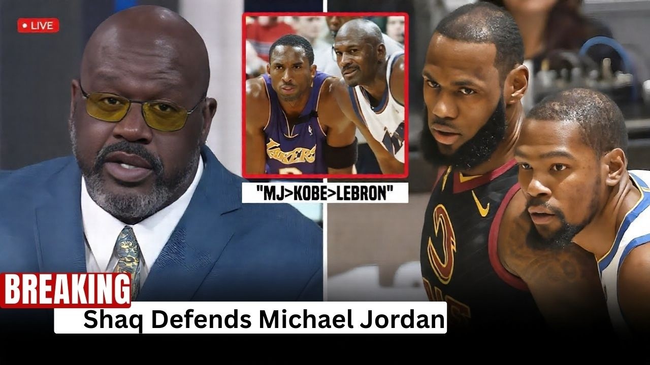 Shaq UNLEASHES on LeBron & KD — MJ Debate Gets INTENSE! 😳