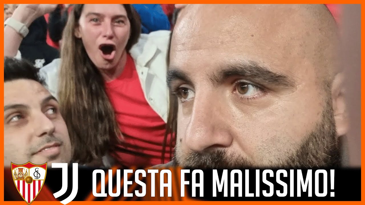 DEVASTATI da un INFERNO ROSSO || SEVILLA JUVENTUS 2-1