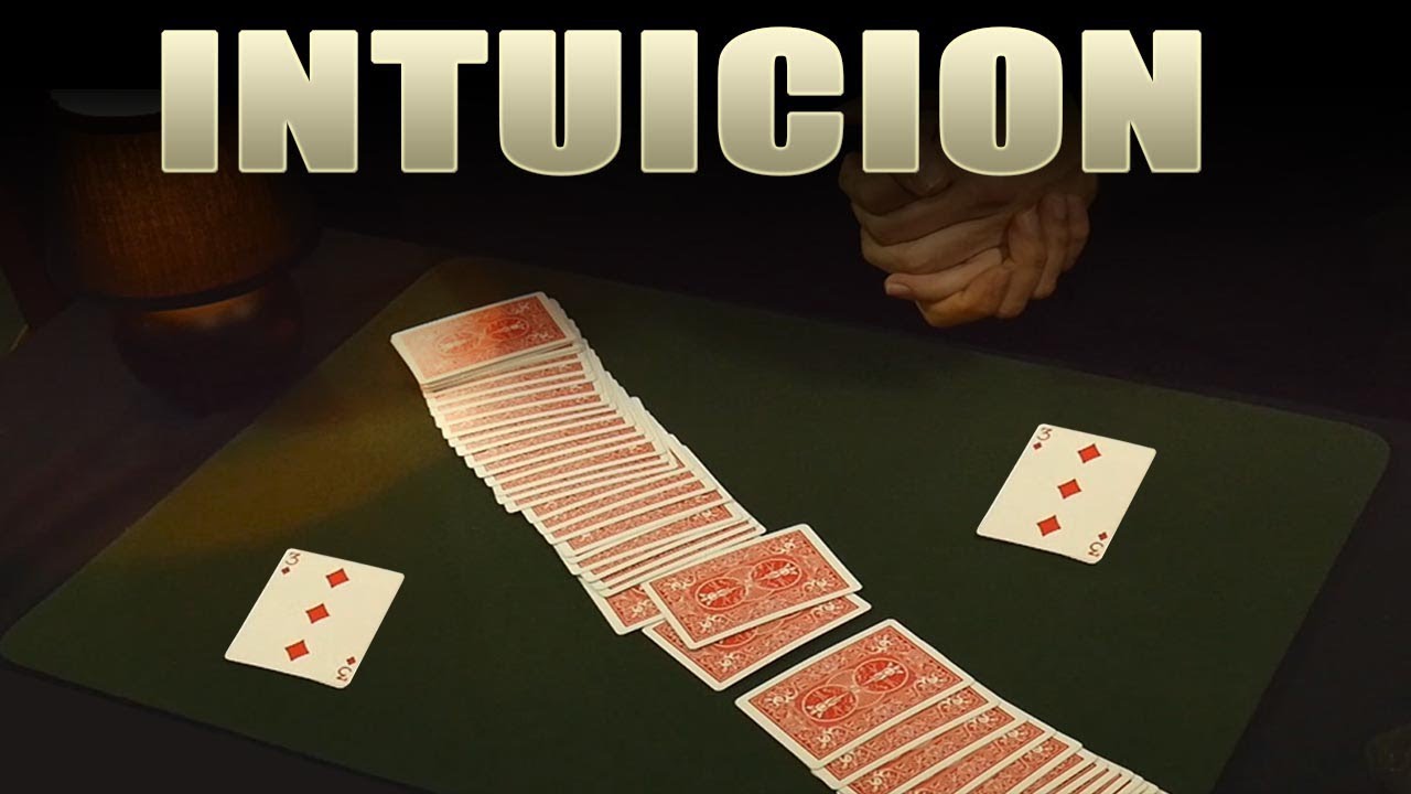 Magia con cartas facil de hacer - Increible Intuicion
