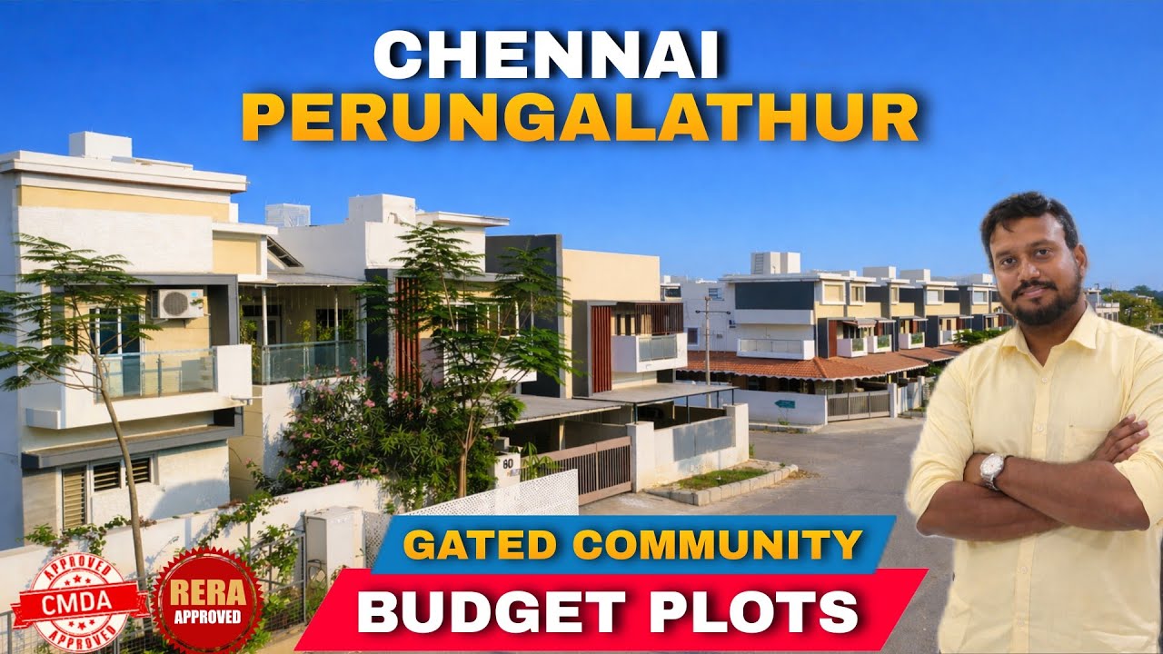 😍Plots For Sale in Perungalathur Chennai / Ready to Construct / Main Location / Budget Plots #land