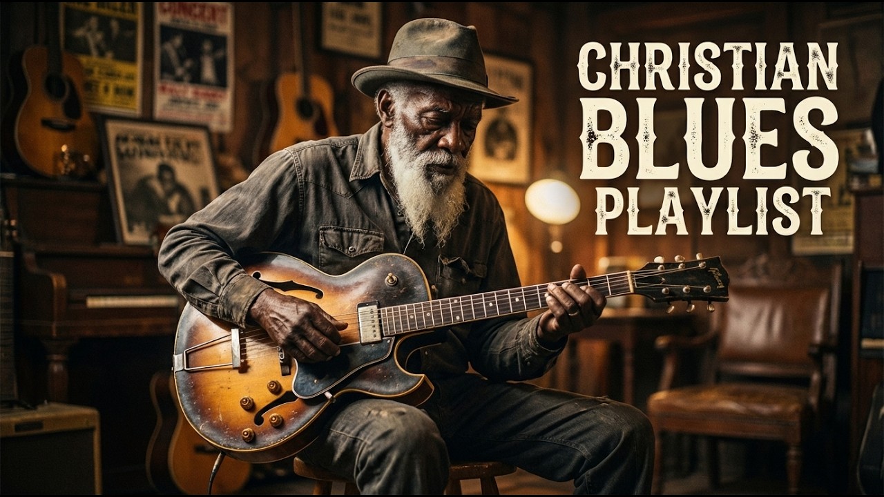Deep Christian Blues – Quiet My Soul  2 Hours of Restful Prayer Music