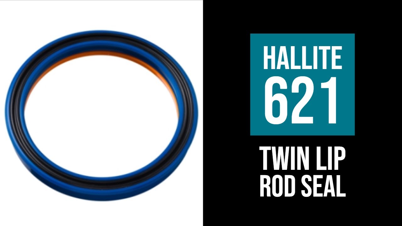Hallite 621 Twin Lip Rod Seal