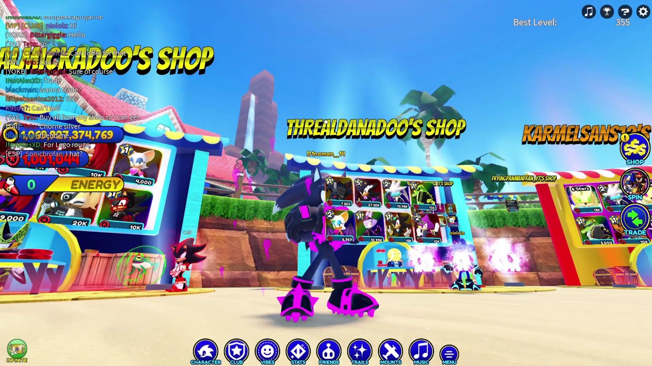 Sonic speed simulator
