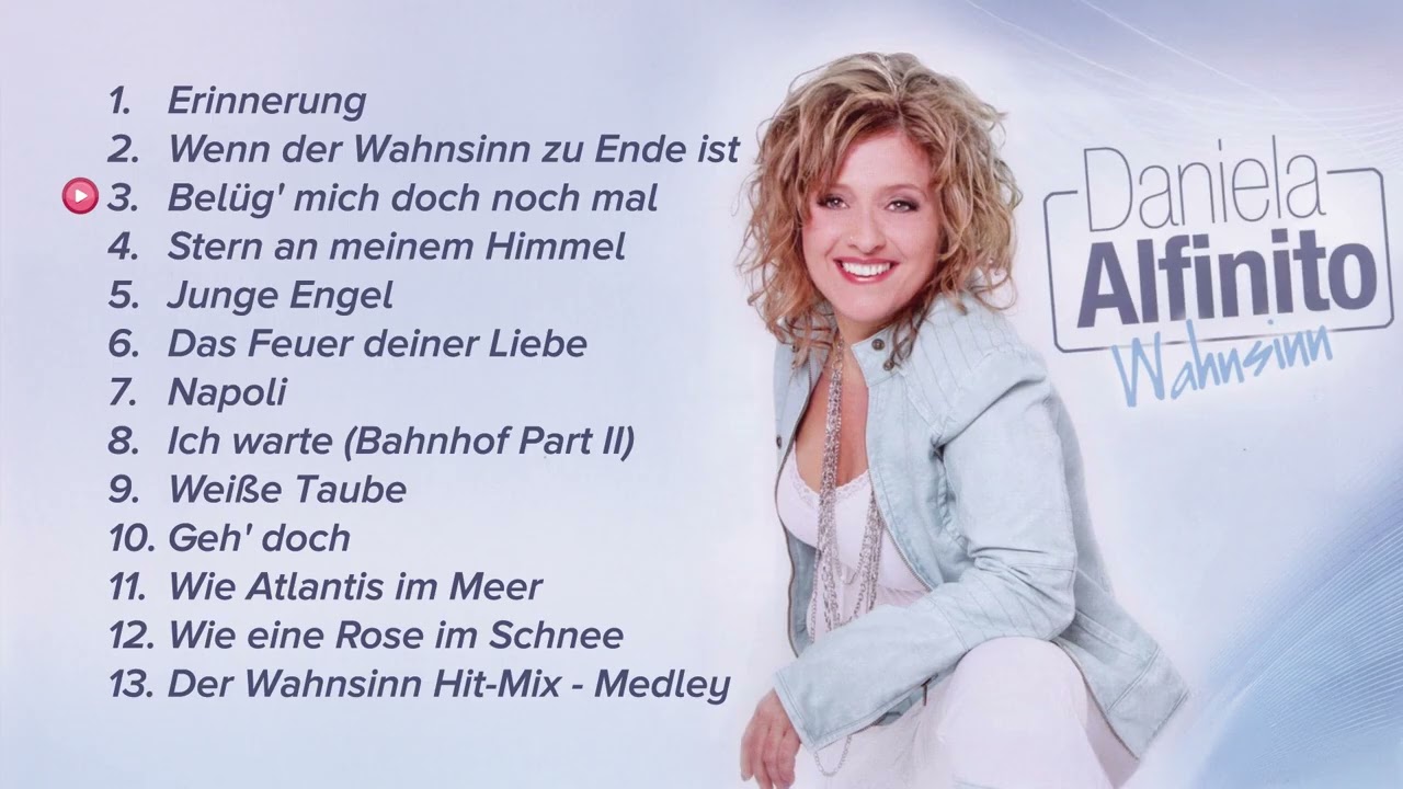 Offizieller Albumplayer - Daniela Alfinito - Wahnsinn