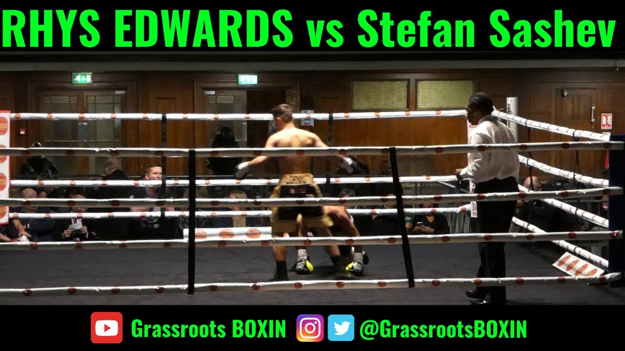 RHYS EDWARDS stops Stefan Sashev in BRUTAL fashion | FULL FIGHT | PRIORITY PROMOTIONS