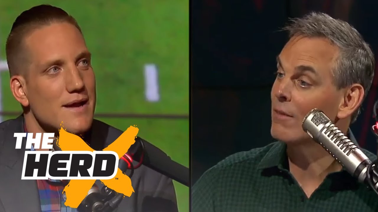 A.J. Hawk defends Aaron Rodgers' leadership to Colin Cowherd | THE HERD