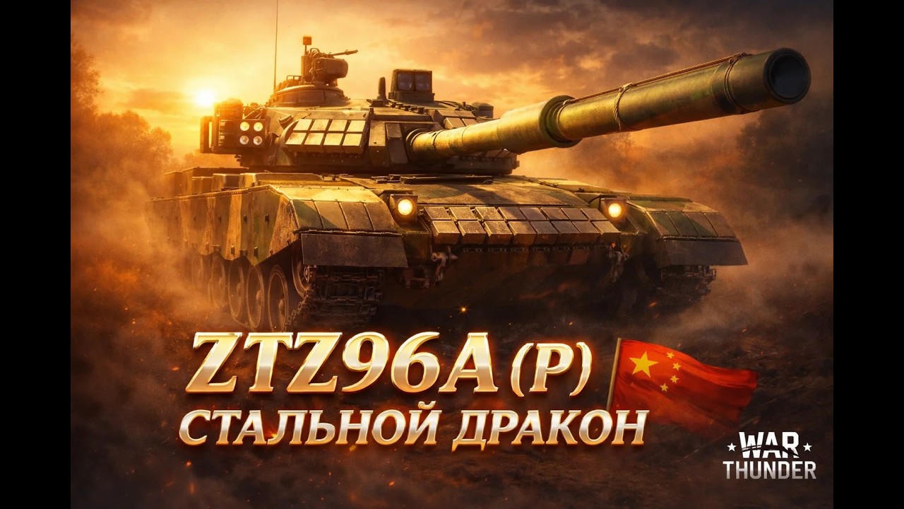 ZTZ96A (P) — Стальной Дракон Китая в War Thunder