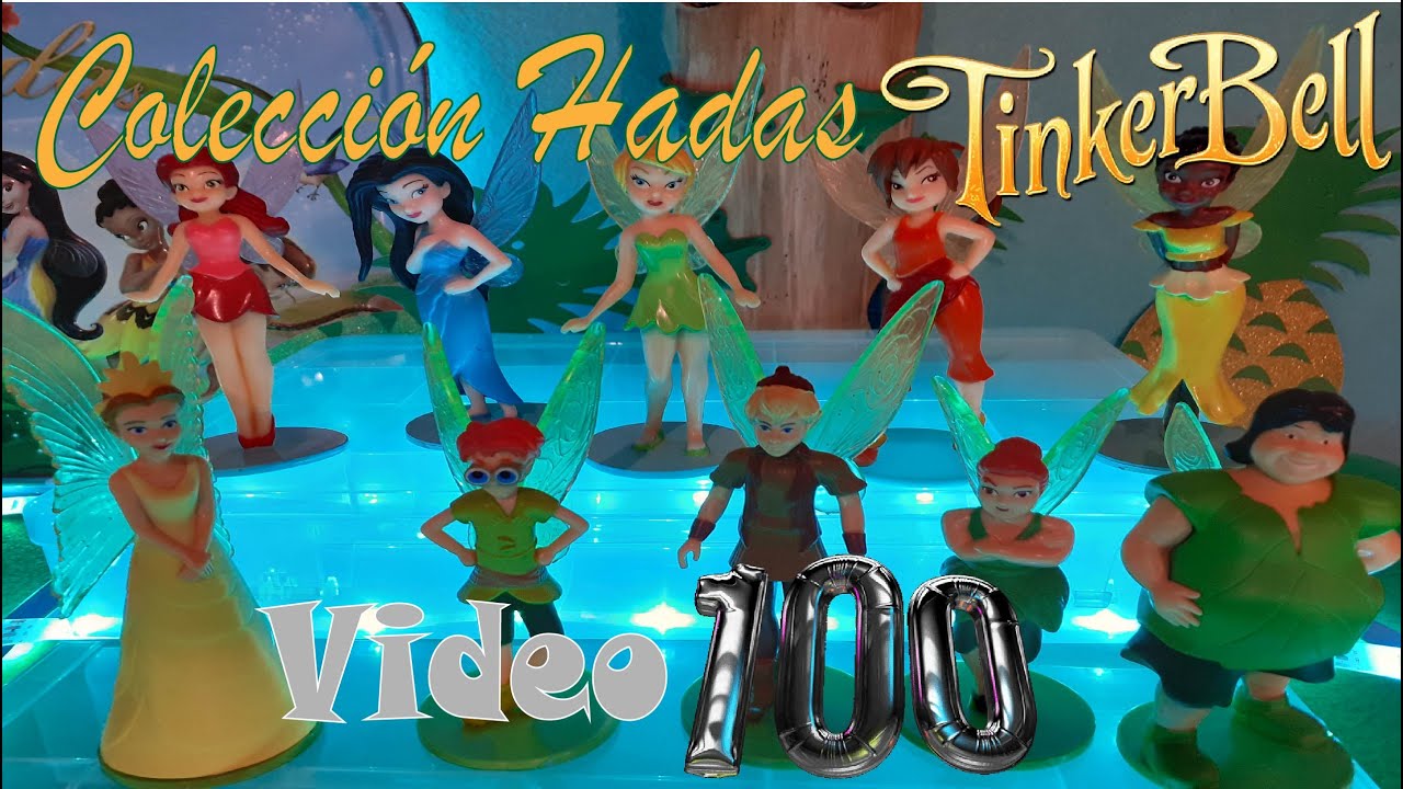Hadas Tinker Bell 🧚‍♀️  Colección las Hadas de Disney Campanita, Silvermist, Vidia, Rosetta Milenio