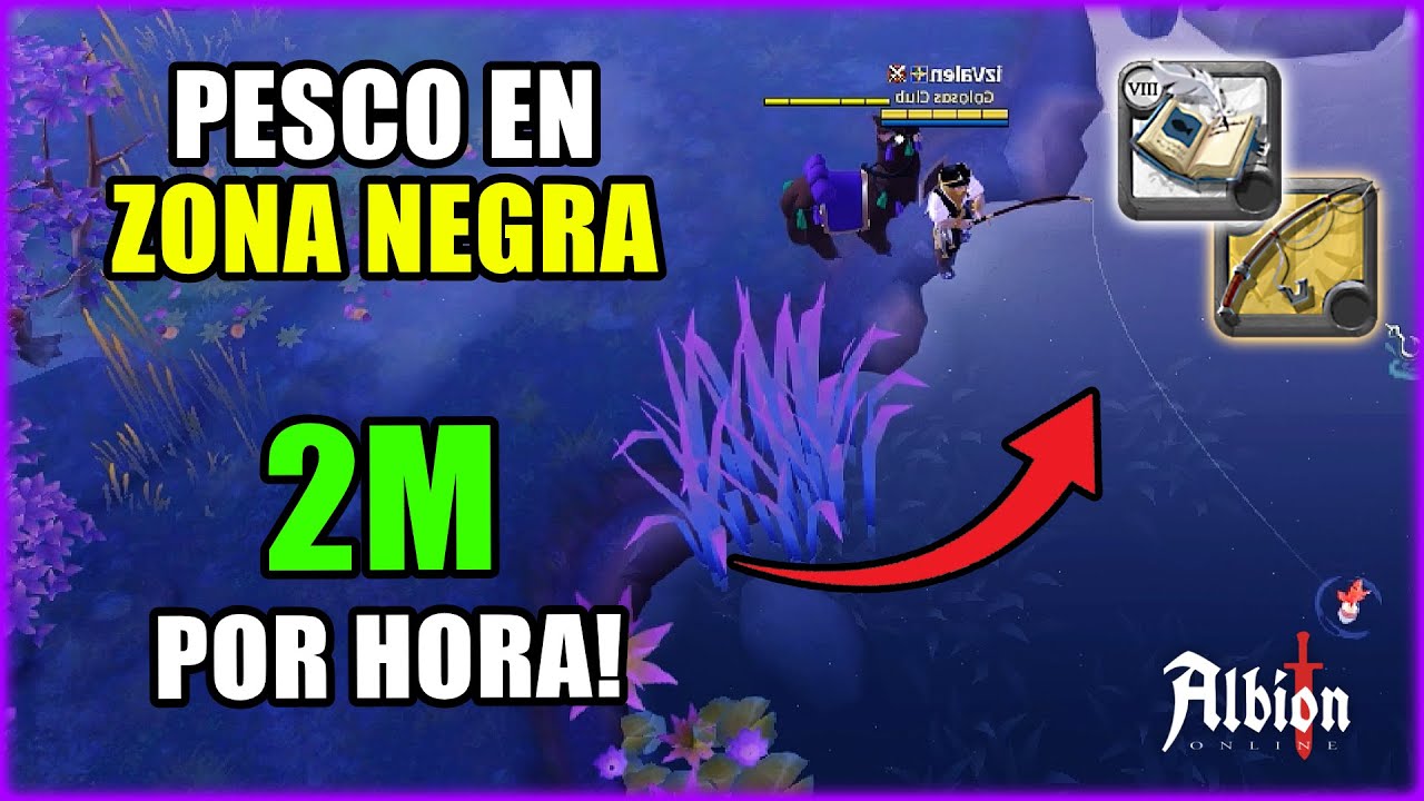 HAZTE RICO PESCANDO EN ZONA NEGRA | ALBION ONLINE | izValen